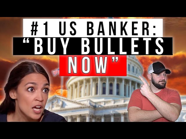 BREAKING: #1 US Banker Says "We Should BUY MORE BULLETS Not Bitcoin"... Cites The "Enemy Within"...