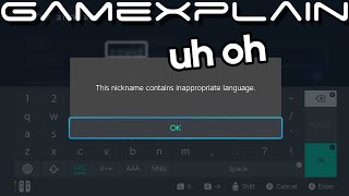 Nintendo Switch Firmware 10.2.0 Blocks A Certain Nickname