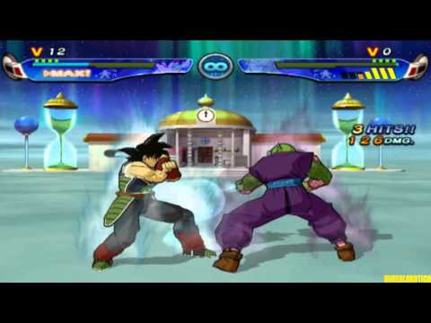 DBZ Budokai 3 Online - Bardock [Tico] vs Piccolo [DeadlyRaveNeo] 8 Fights