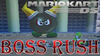 Mario Kart DS - Boss Rush (All Boss Fights, Three Stars Rank)