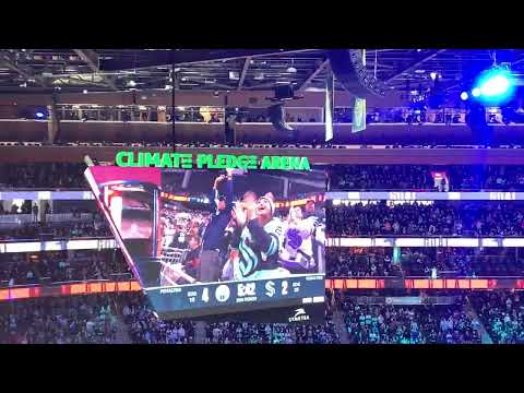 Oilers vs Kraken: Bjorkstrand goal 14:18 2nd Period (Gourde, Olelsiak) 3/18/23