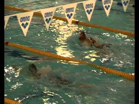 Estafette 4x50 wissel BSK 2010 (20 nov) - Melissa - Sanne - Celine - Manon