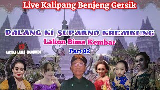 Download lagu Dalang Ki Suparno Krembung, Lakon Bima Kembar Part 02 mp3