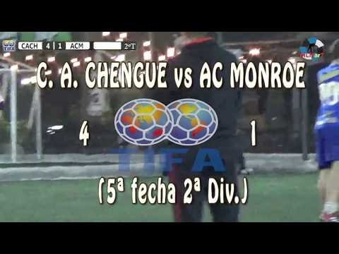 4 C. A. CHENGUE vs AC MONROE 1 (5ª fecha 2ª Div.) - 19/08/2018