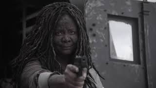 Fear The Walking Dead S4E14 - Black bitch takes a bullet | Truck explosion scene