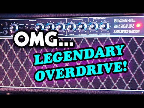 Amplified Nation Bombshell Overdrive 50-Watt Head - Black image 8