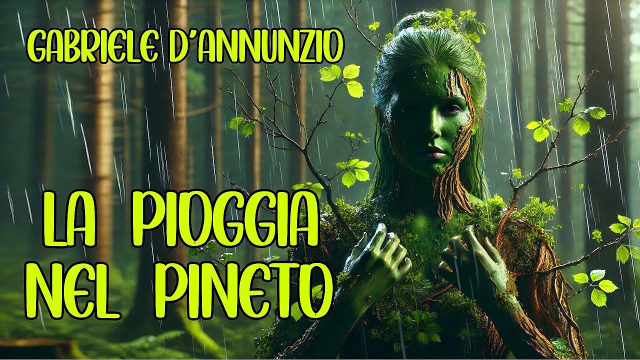 🌲🌧️🌲 LA PIOGGIA NEL PINETO, di Gabriele D'Annunzio (Analisi, Spiegazione e Figure Retoriche) 📖