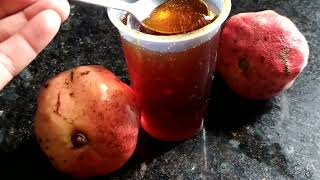 Como eu faço o meus xarope de romã