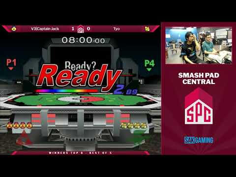 SPC 102 Winners Top 8 - V3|CaptainJack (Sheik) vs Tyo (Fox)