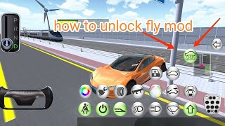 unlock fly mod in tesla car||new update||3d driving class|Android gameplay