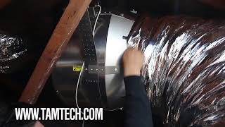 Tamarack HV5500G Blizzard and HV5800 Cyclone Whole House Fans Installation Video