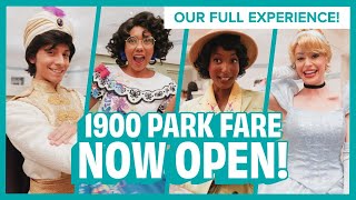 NOW OPEN! 1900 Park Fare Character Dining at Disney