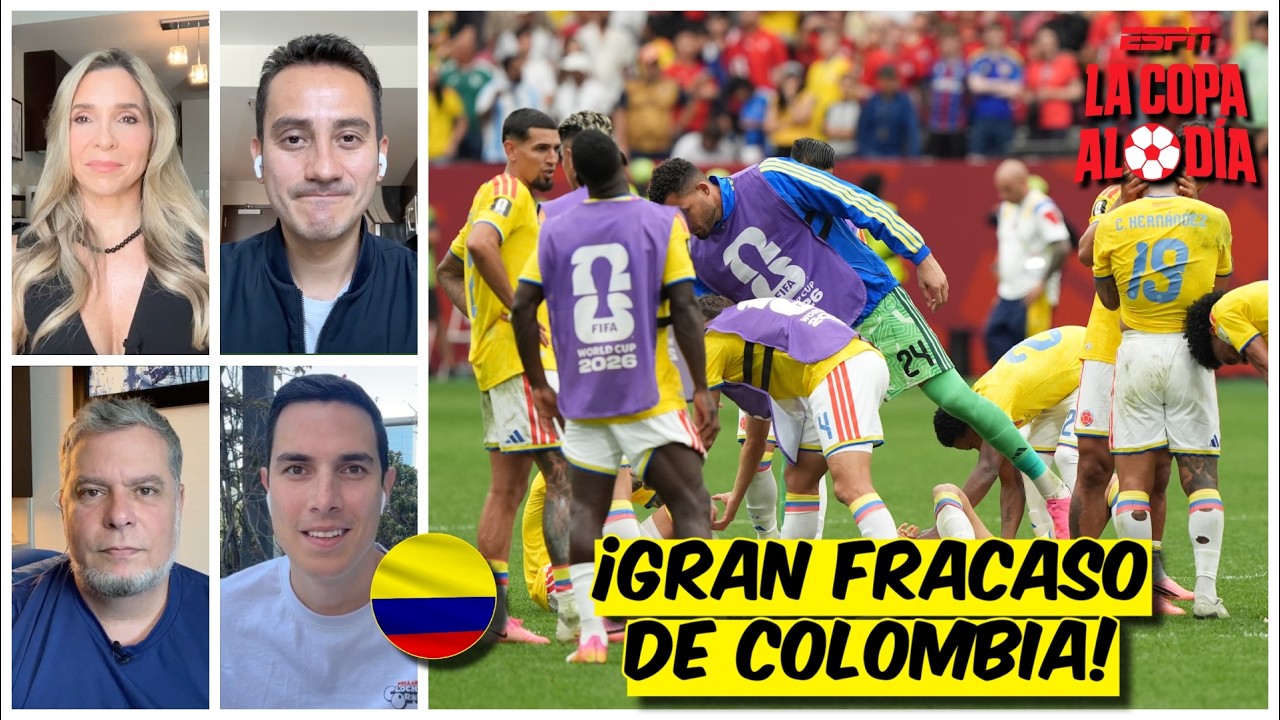 COLOMBIA NO es un EQUIPO GRANDE y TAMPOCO llegará LEJOS en el PRÓXIMO MUNDIAL | La Copa Al Día