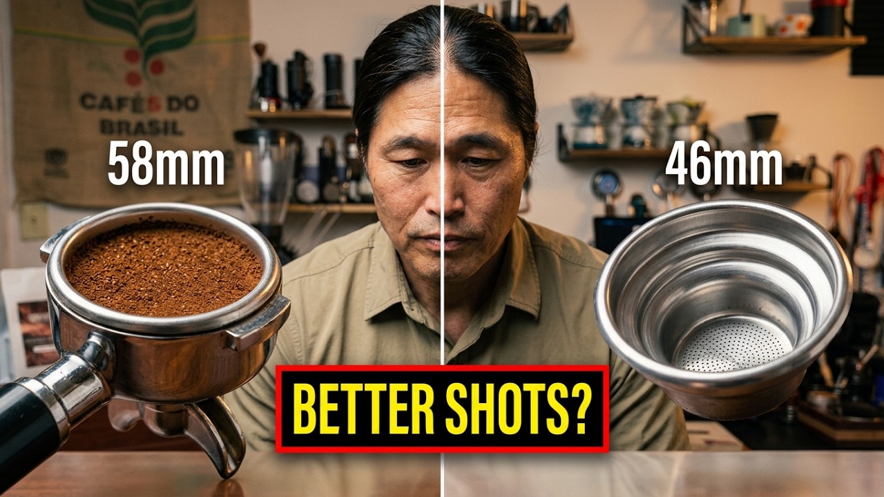 Stepped-Down Espresso Baskets Explained: Ultimate Forgiving Shot?