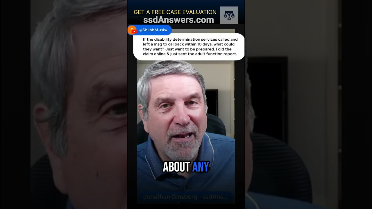 DDS Call: What to Expect