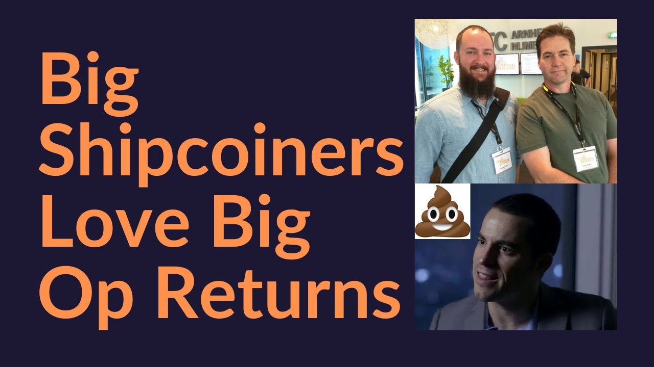 Big Shipcoiners Love Big Op Returns