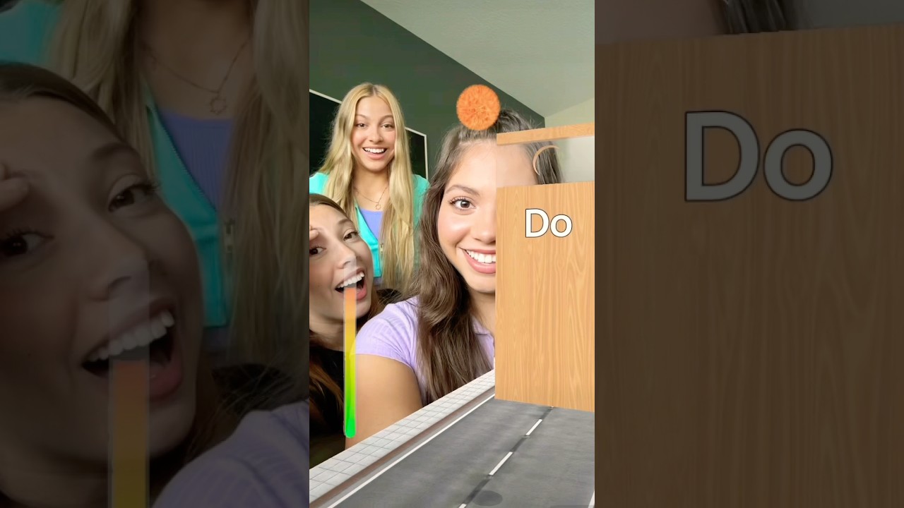 Trying the Perfect Pitch Filter 👀🎶 (The END! 🤣) | Triple Charm #Shorts