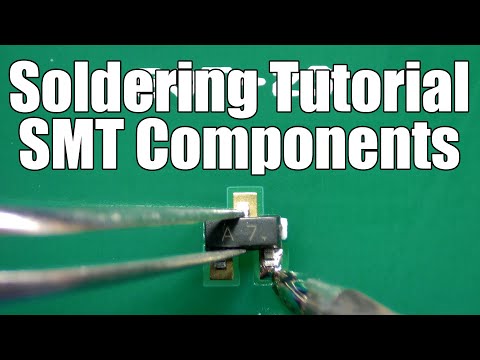 SDG #073 Solder SMT Components - Soldering Techniques #03 with PCBs from JLCPCB