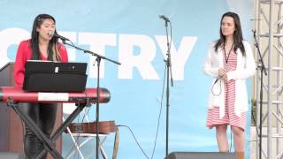 Connie Lim with Ariana Hall - &quot;L.A. City&quot; at the Festival of Books