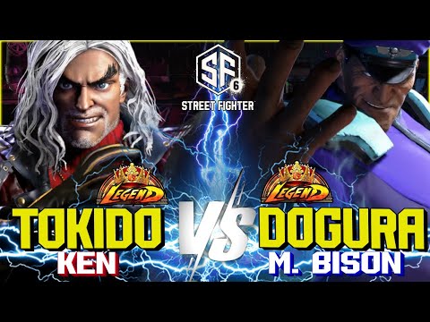 SF6 ▰ Tokido (Ken) Vs Dogura (M. Bison) ▰ SF6 High Level Gameplay