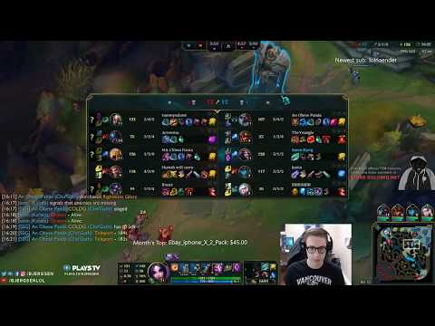 543. Bjergsen - Leblanc vs Azir - Mid - November 6th, 2017 - Season 7 Patch 7.21