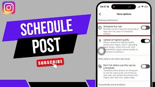 How to Schedule Instagram Posts Inside the App