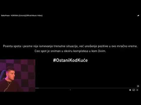 Vanimy reakcija na pjesmu od Baka Prase Korona (corona)