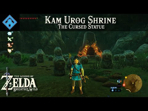 'The Cursed Statue' Shrine Quest Kam Urog Shrine | The Legend of Zelda, BOTW Tutorial