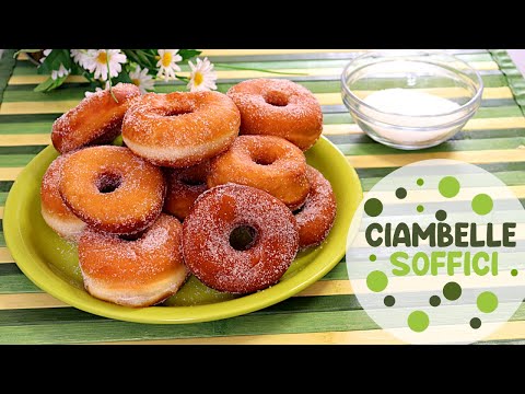CIAMBELLE GRAFFE SOFFICI FRITTE VELOCI  senza patate senza burro RICETTA FACILE E VELOCE