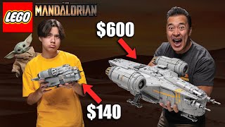 HUGE LEGO UCS RAZOR CREST!!! LEGO Star Wars Mandalorian Set 75331 - Speed Build & Review!