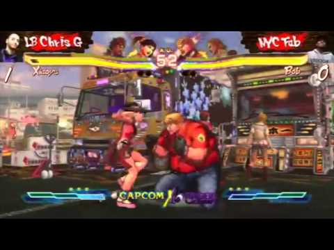 Street Fighter X Tekken Chris G Vs NYCfab Capcom X FingerCramp Invitational