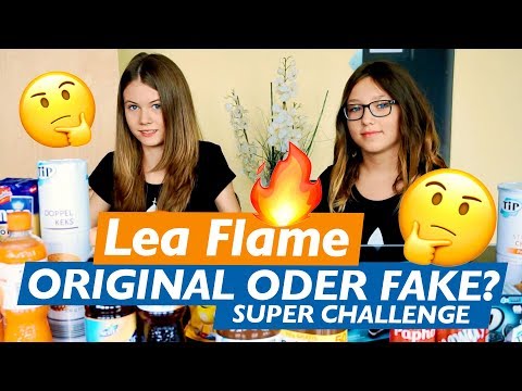 Lea Flame - ORIGINAL oder FAKE Super Challenge 🤔