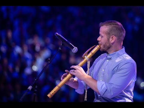 Performing LIVE for 14,000 People  | Native American Flute by Jonny Lipford