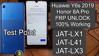 Huawei Y6s Jat-L29 EMUI 9.1 FRP BYPASS