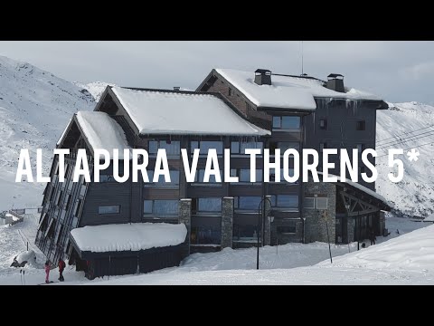 France 2025. Altapura 5* - luxury hotel in Val Thorens, 4k review
