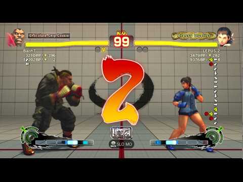 USFIV~ Balrog (Baoh7) vs.  Sakura (LEPUS2) HD
