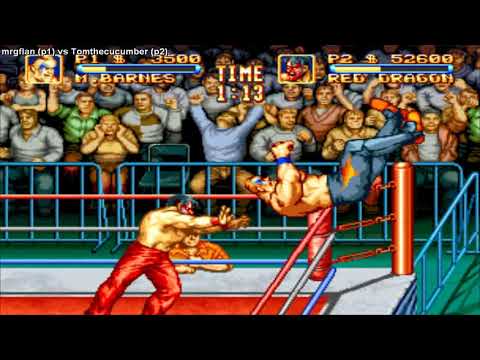 Fightcade Mame 3 Count Bout  ➤ mrgflan (USA) vs Tomthecucumber (USA) 3countb, retro games, arcade