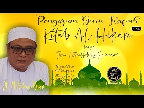 "LIVE" Guru Kapuh - KITAB AL HIKAM, Pengajian Malam Jum'at, 28 November 2019