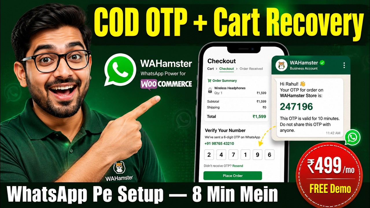 WAHamster × WooCommerce walkthrough
