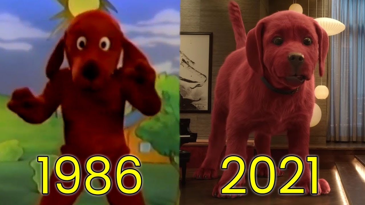 Watch video Evolution of Clifford the Big Red Dog in Movies, Cartoons & TV (1986-2021) Now Evolution of Clifford the Big Red Dog in Movies, Cartoons & TV (1986-2021)