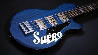 Video thumbnail for Supro Huntington III Transparent Blue by Bass Buddha