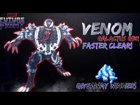 Venom Galactus gbr clear | Crystal Coupon winner | MARVEL Future Fight - v650 pre update apk