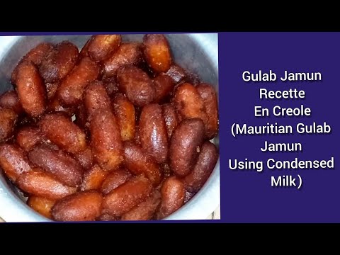 Gulab Jamun Recette En Creole (Mauritian Condensed Milk Gulab Jamun)