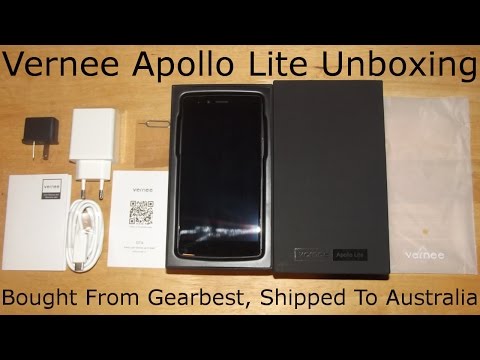 Vernee Apollo Lite Unboxing 2017