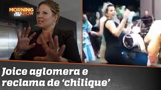 Joice dança ‘Letícia’, sofre críticas e reage: ‘Vão patrulhar o raio que o parta’