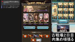 「グラブル」古戦場予選２日目