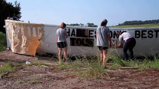 preview picture of video 'Folly Beach Boat Project - Charleston, SC'