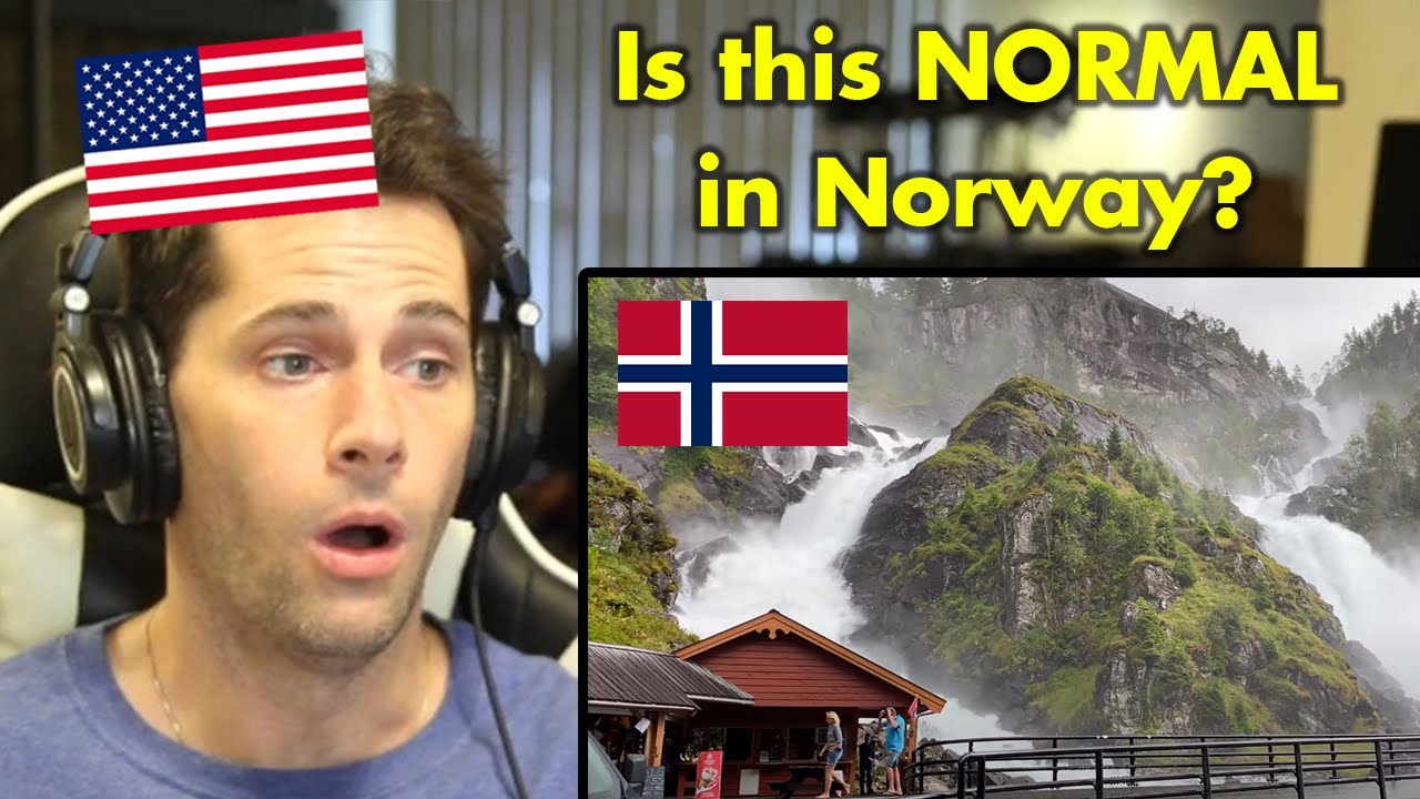 American Reacts to Highlights Between Oslo and Bergen