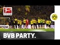 Dortmund Fans and Players Sing Jingle Bells