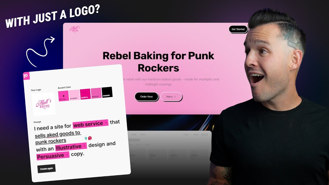 Can You Build a Website With Just a Logo?